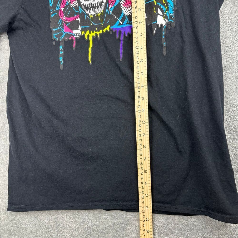 Marvel Comics Venom Graphic Print Black Cotton T-Shirt Youth Size L (42/44) - Picture 5 of 6